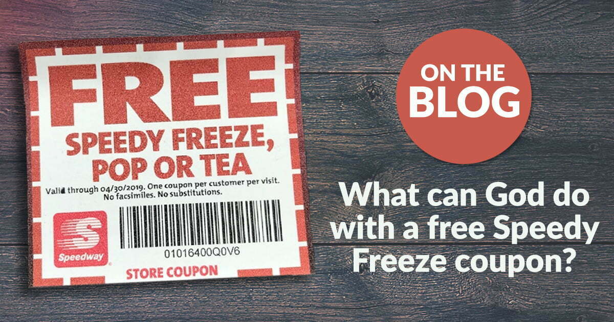 Free Speedy Freeze, Pop or Tea Coupon Ability Ministry